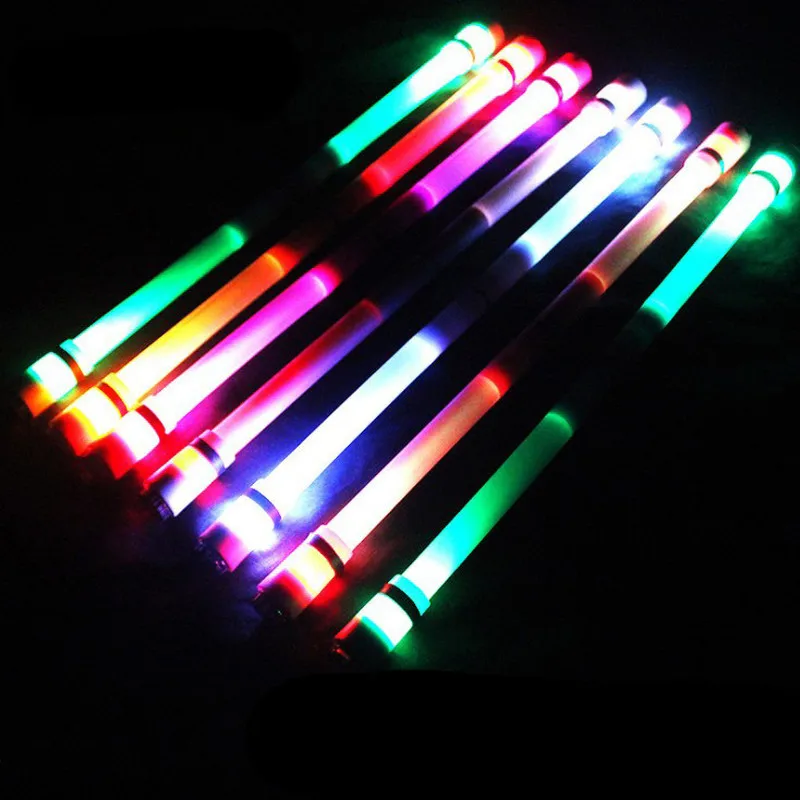 Glow Rotating Ballpoint Pens Turn Spinning Gaming Pen for Kids light Colorful Bright led Creative Flash Gift Toy School Supply