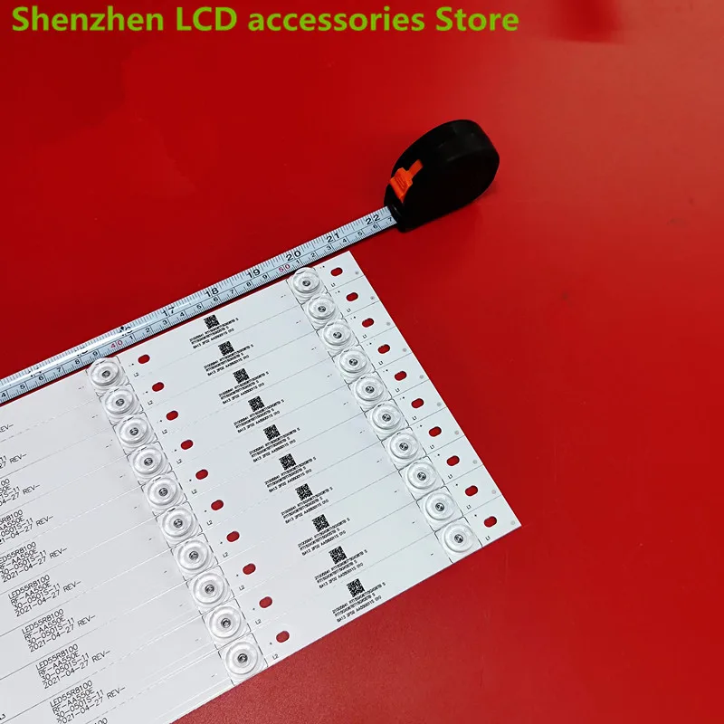 Para konka led55r8100 led55m1 barra de luz RF-AA550E30-0501S-11 barra de luz led 3v 53.8cm 5led 100% novo