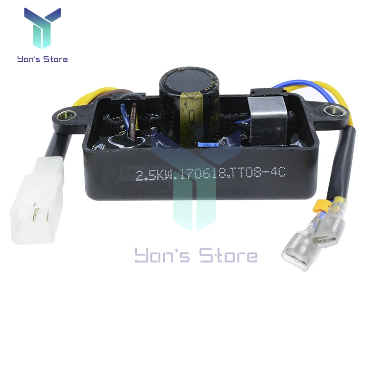 Regolatore di tensione raddrizzatore monofase AVR per generatore 2KW-3KW