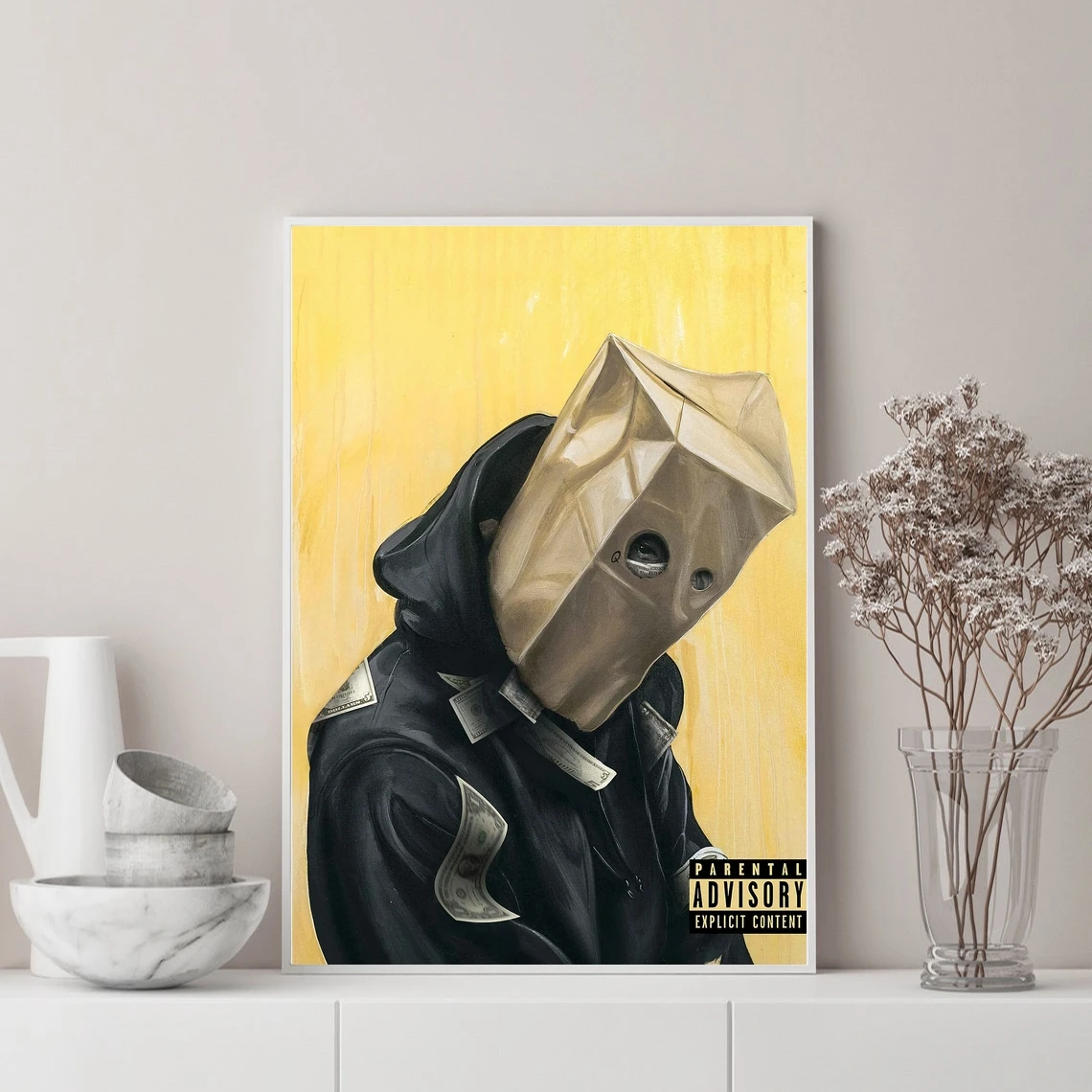 Schoolboy Q - Crash talk Music Album Cover Poster Singer Music Star Canvas Photo Art Poster Print