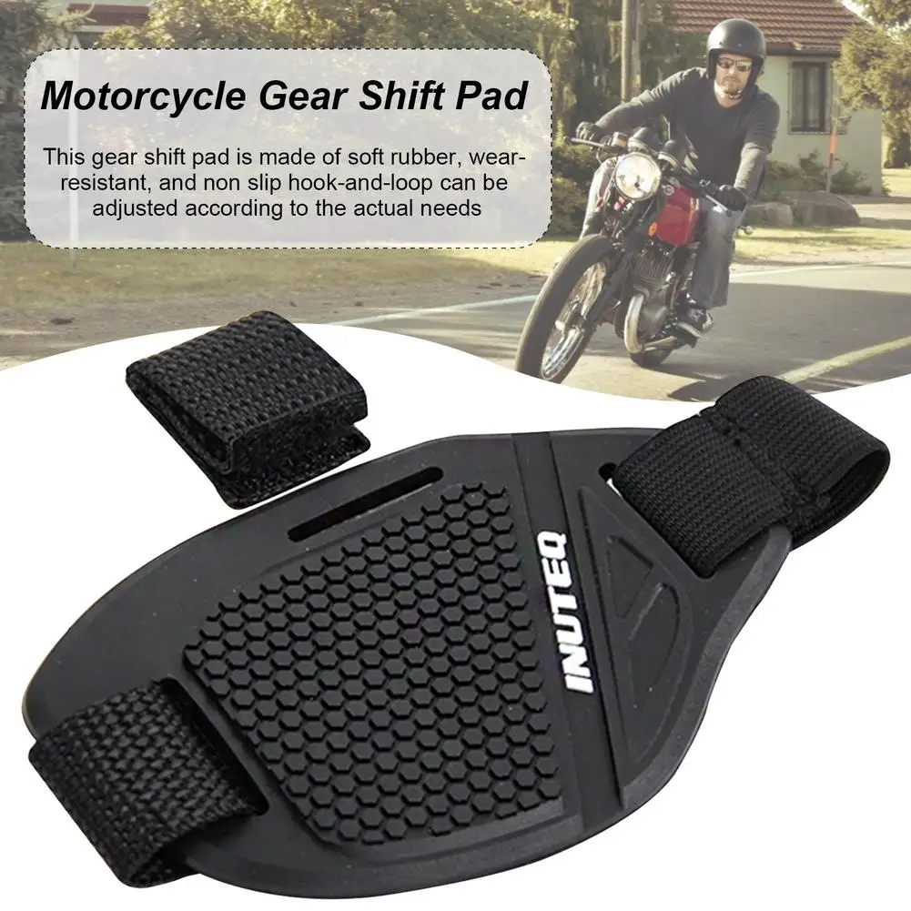 1pc Rubber Motorcycle Gear Shift Shoe Protector Moto Anti-skid Gear Shifter Lightweight Boot Cover Universal Accessories