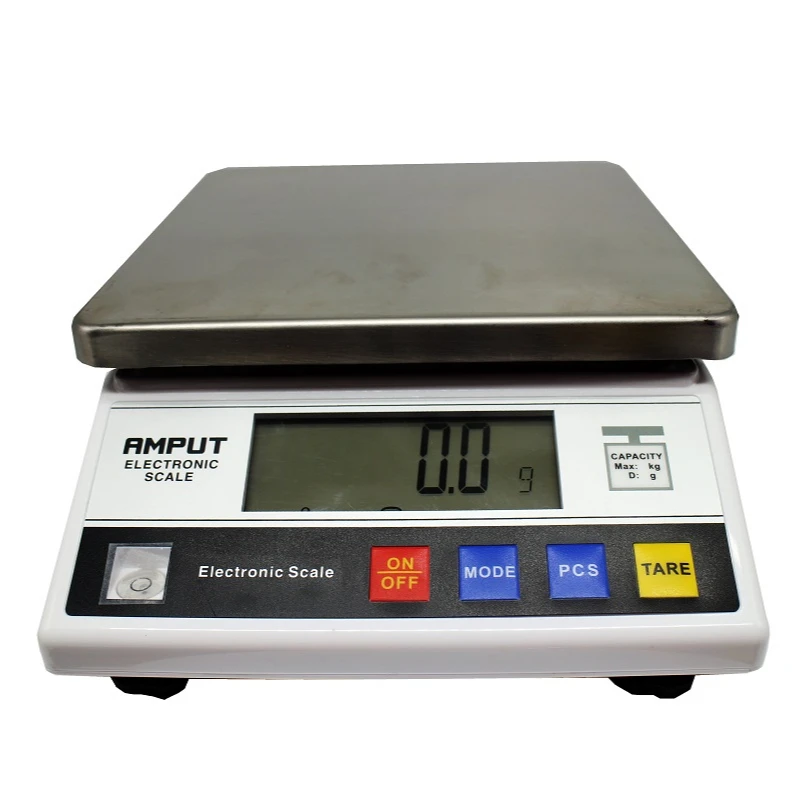 7.5kg x 0.1g Digital Precision Industrial Weighing Scale Balance w Counting, Table Top Scale, Electronic Laboratory Balance