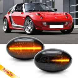 For Smart Roadster Coupe W452 Convertible Fortwo Cabrio W450 Benz w168 w639 w447 Dynamic Led Side Marker Light Turn Signal light