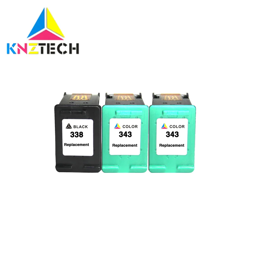 High quality Ink Cartridge comptible for hp 338 343 hp338 hp343 DJ 6540/6620/6840/ PSC 1500/1510/1600/1610