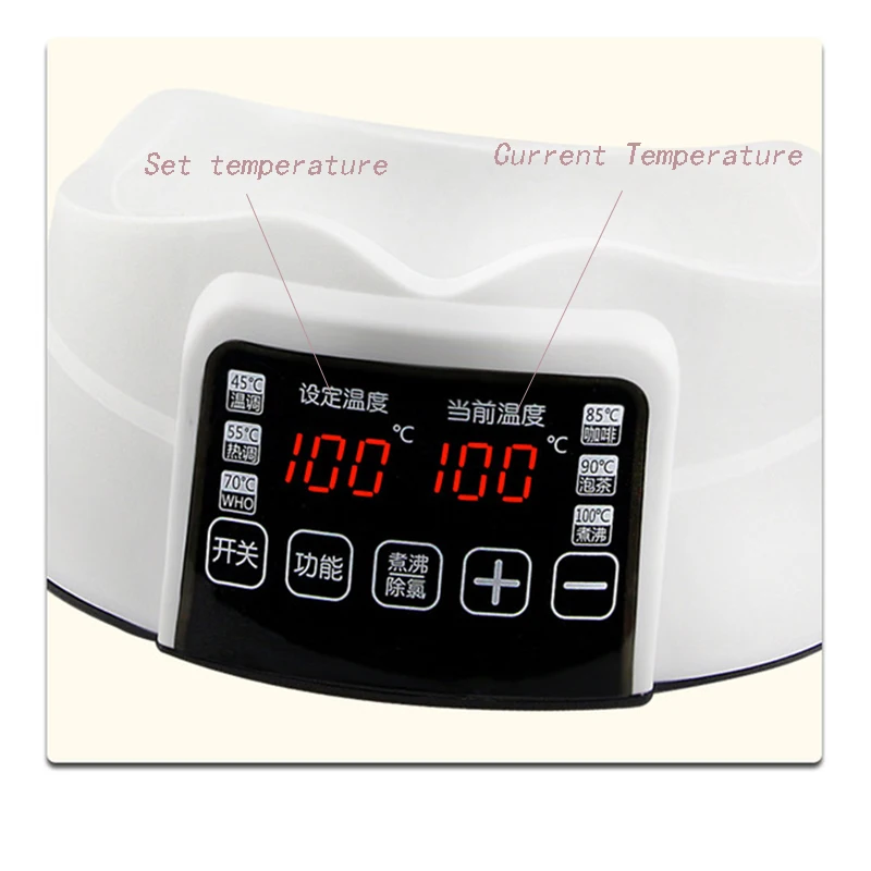 Garrafa de bebê aquecedor de leite materno rápido warmerbaby aquecedor de alimentos com display lcd controle de temperatura precisa do bebê termostato leite fl