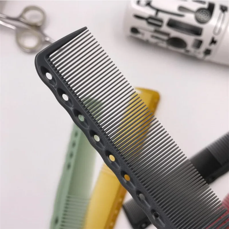 6 Colors Professional Hair Combs Barber Hairdressing Hair Cutting Brush Anti-static Tangle Pro Salon Hair Care Styling Tool