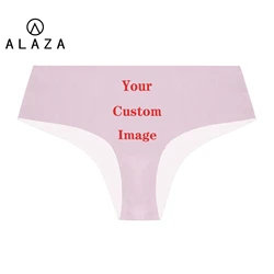 ALAZA Seamless Underwear Women's Custom Pattern Panties 2XL Lady  Underpants Girls Briefs Smooth Panty Sexy Lingerie