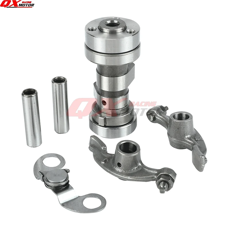 LF125 Motorcycle Cylinder Head Parts Camshaft Intake Exhaust Valve Springs Rocker Timing Chain For Lifan 125cc Horizontal Engine