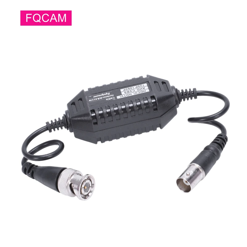 5 Pieces CCTV Coaxial Video Ground Loop Isolator Balun BNC Male To Female For HD-TVI/CVI/AHD/CVBS Surveillance Camera