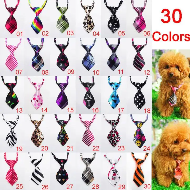 1000pcs Dog Neck Ties Bulk Samll Dogs Ties Pet Cat Dog Puppy Tie Pets Products Dog Accessories For Small Dog SN2123