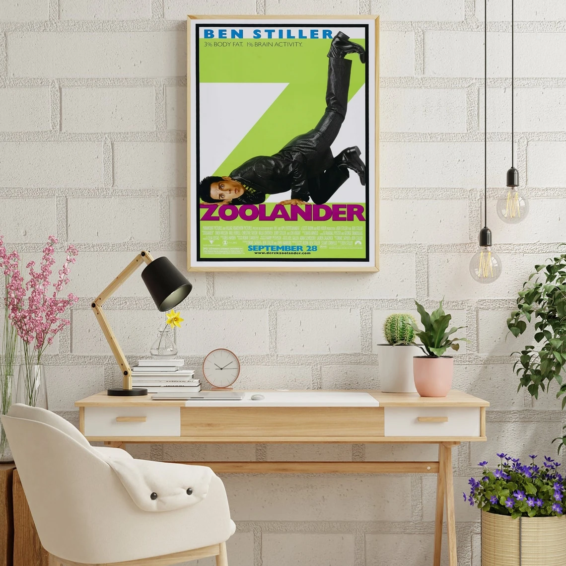 زومبي لاند الفيلم المشارك قماش الفن طباعة ديكور المنزل طلاء جدران (بدون إطار) #3