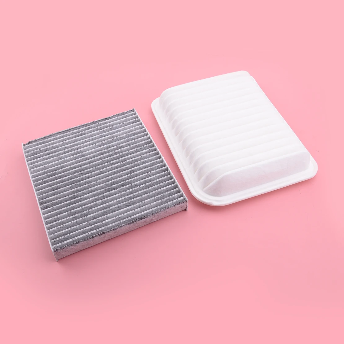 2 pçs cabine & filtro de ar do motor substituição do carro apto para mitsubishi lancer outlander rvr 2015 2016 2017 27277-4m400 mr968274