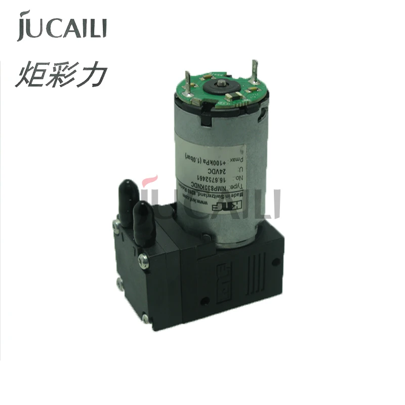 Jucaili 1 PC คุณภาพสูงเครื่องพิมพ์ Flora เดิม 24V DC KNF ปั๊ม (PM21461-NMP830) สำหรับ Flora Inkjet เครื่องพิมพ์ Air ปั๊ม