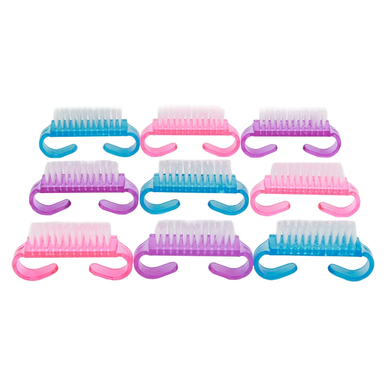 20pcs Mini Nail Art Dust Cleaning Brushes For UV Gel Acrylic Soft Remove Power Sequins Brush Finger Care Manicure Peidcure Tools