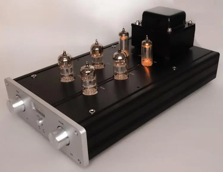 The Newest  Finished 12AX7 12AU7 Tube Preamplifier HiFi Pre-Amp Shigeru Wada Japan Circuit  10Hz-50KHz (-0.5DB)