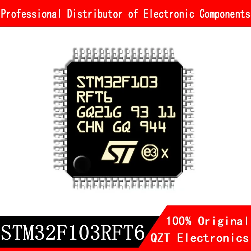 5pcs/lot new original STM32F103RFT6 STM32F103 LQFP-64 microcontroller MCU In Stock