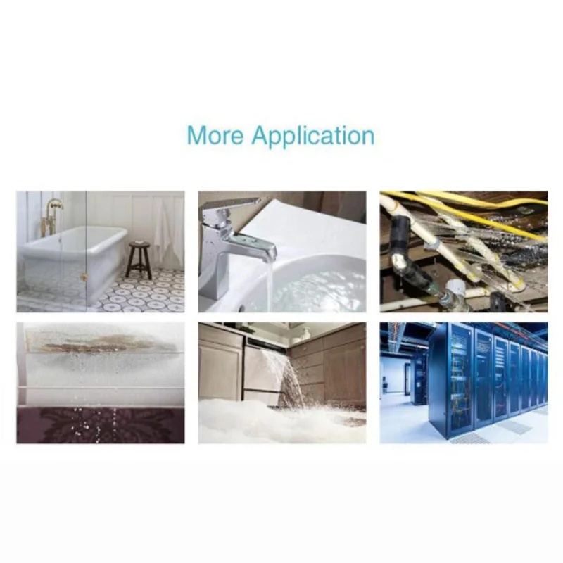 Tuya Smart Wasserstand Alarm WIFI Handy Intelligente Steuerung Voll Automatische Wasser Leck Alarm Für Alexa Hause