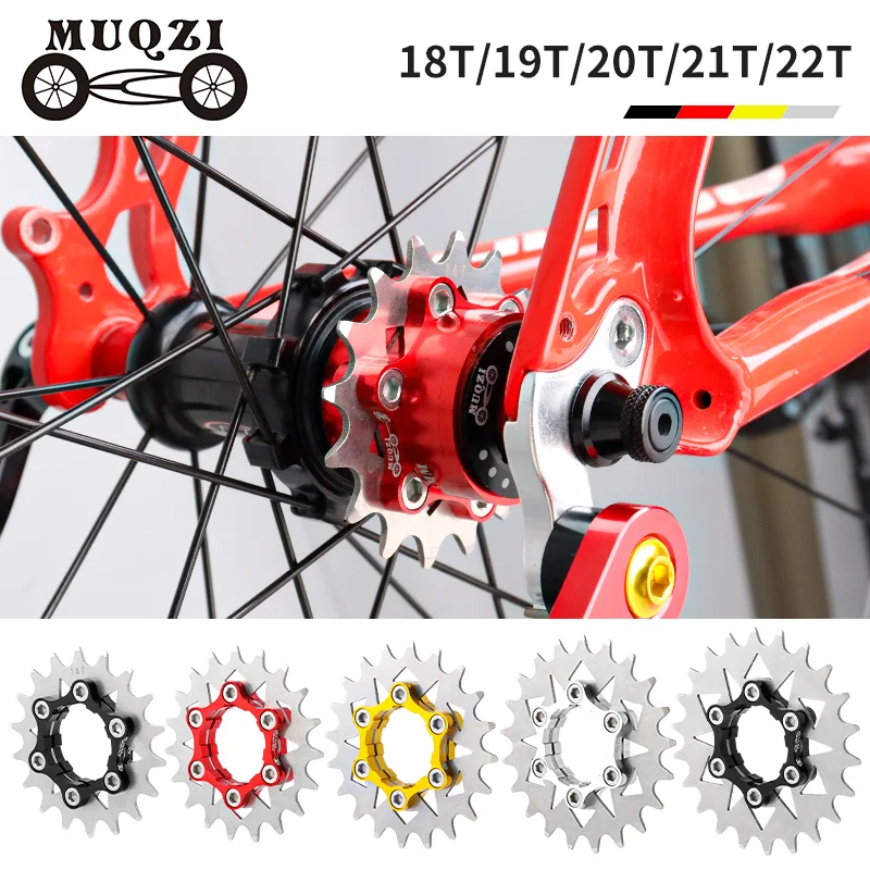 MUQZI MTB Single Speed Cassette Cog 18T 19T 20T 21T 22T Bike Sprocket Mountain Freewheel