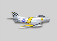 EPO Foam Electric RC Plane F86 50mm EDF Jet