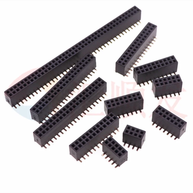 10 개!!! 1.27mm 피치 더블 로우 암 SMD 암 시트 2*2P/3/4/5/6/7/8/10/12/20/40P