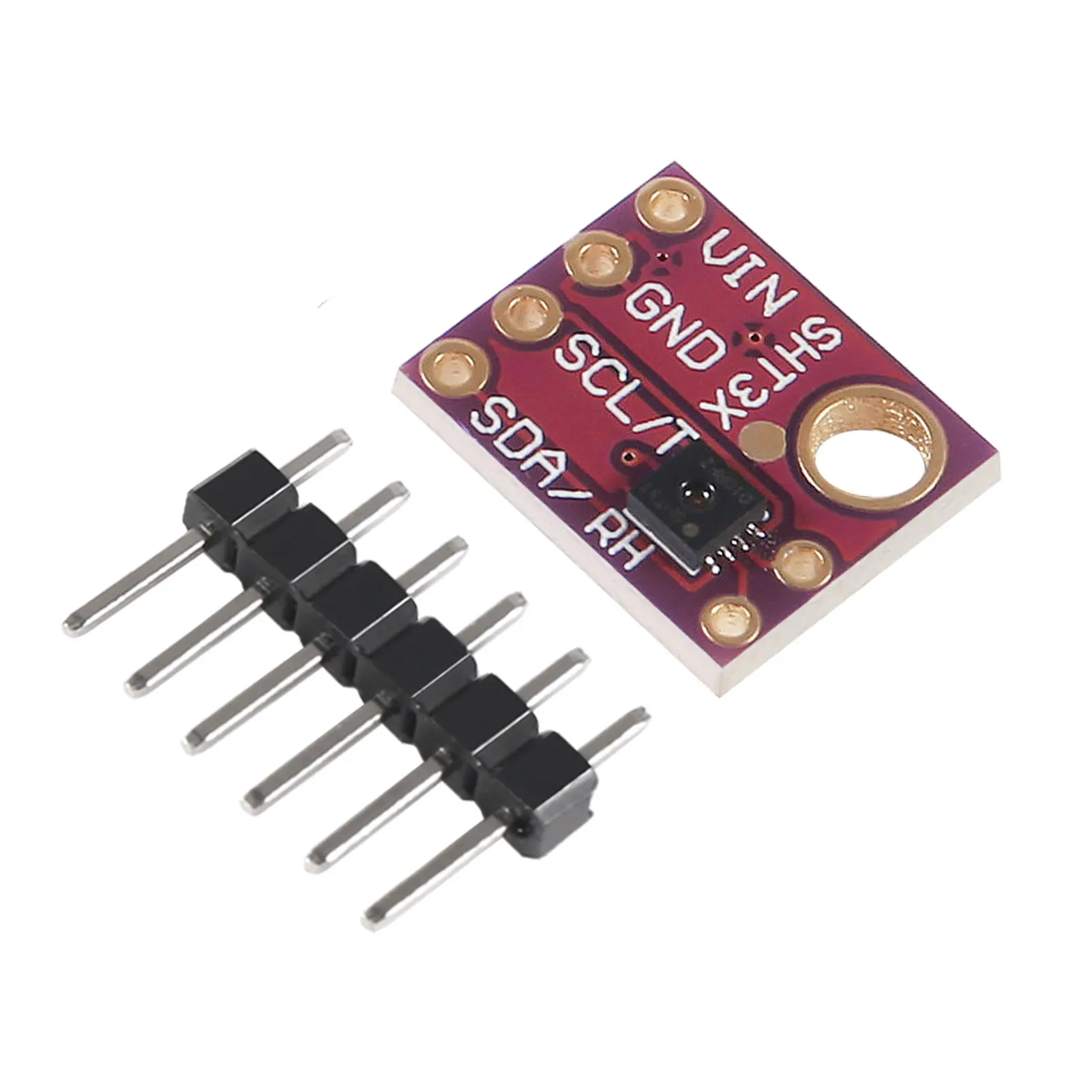 SHT31 Temperature SHT31-D Humidity Sensor Module Microcontroller IIC I2C Breakout Weather 3V 5V Compliant For Arduino