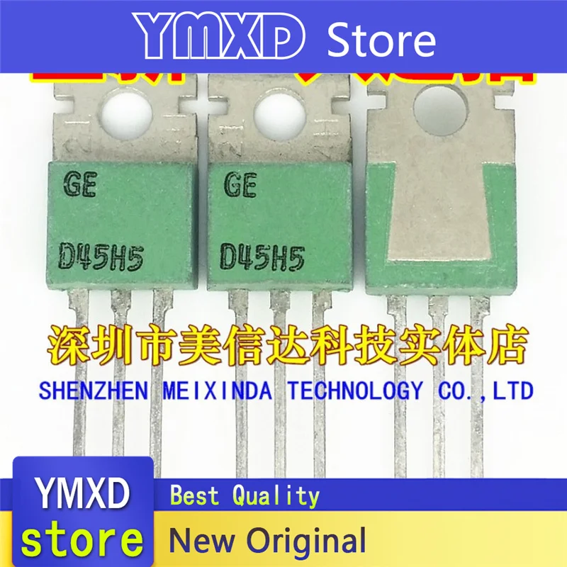 10pcs/lot New Original Genuine D45H5 TO-220 straight In Stock