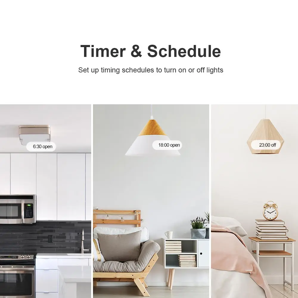 SONOFF T0UK 1/2/3 Gang Smart WiFi Wall Touch Switch SmartHome Smart Scene tramite eWeLink APP controllo vocale tramite Alexa Google Home