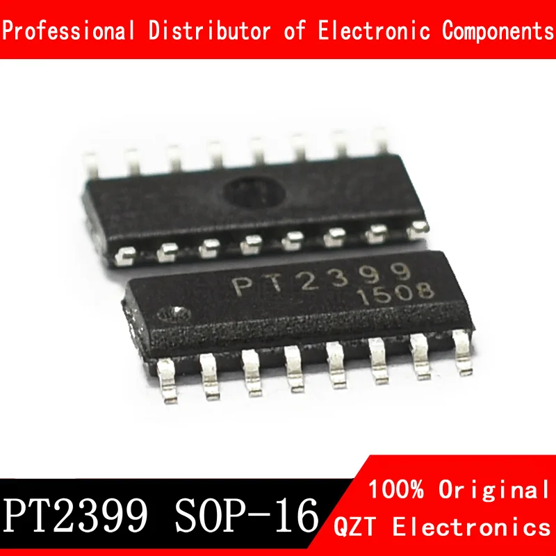 10 pçs/lote PT2399 PT2399 SOP-16 2399 SOP16 SOP SMD CD2399 Em Estoque