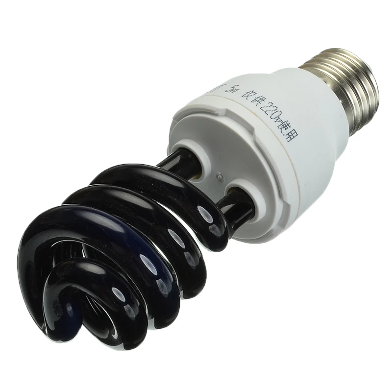 E27 Led Light Bulb 220V 5W Ultraviolet Fluorescent UV Spiral Energy Saving BlackLight Led Lamp Lampada Led Violet Lighting