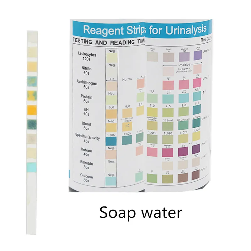 100 Strips URS-10T PH Urine Teststrips Urinalysis Reagens 10 Parameters Urine Test Strip Leukocyten Nitriet Test Papier 40% off