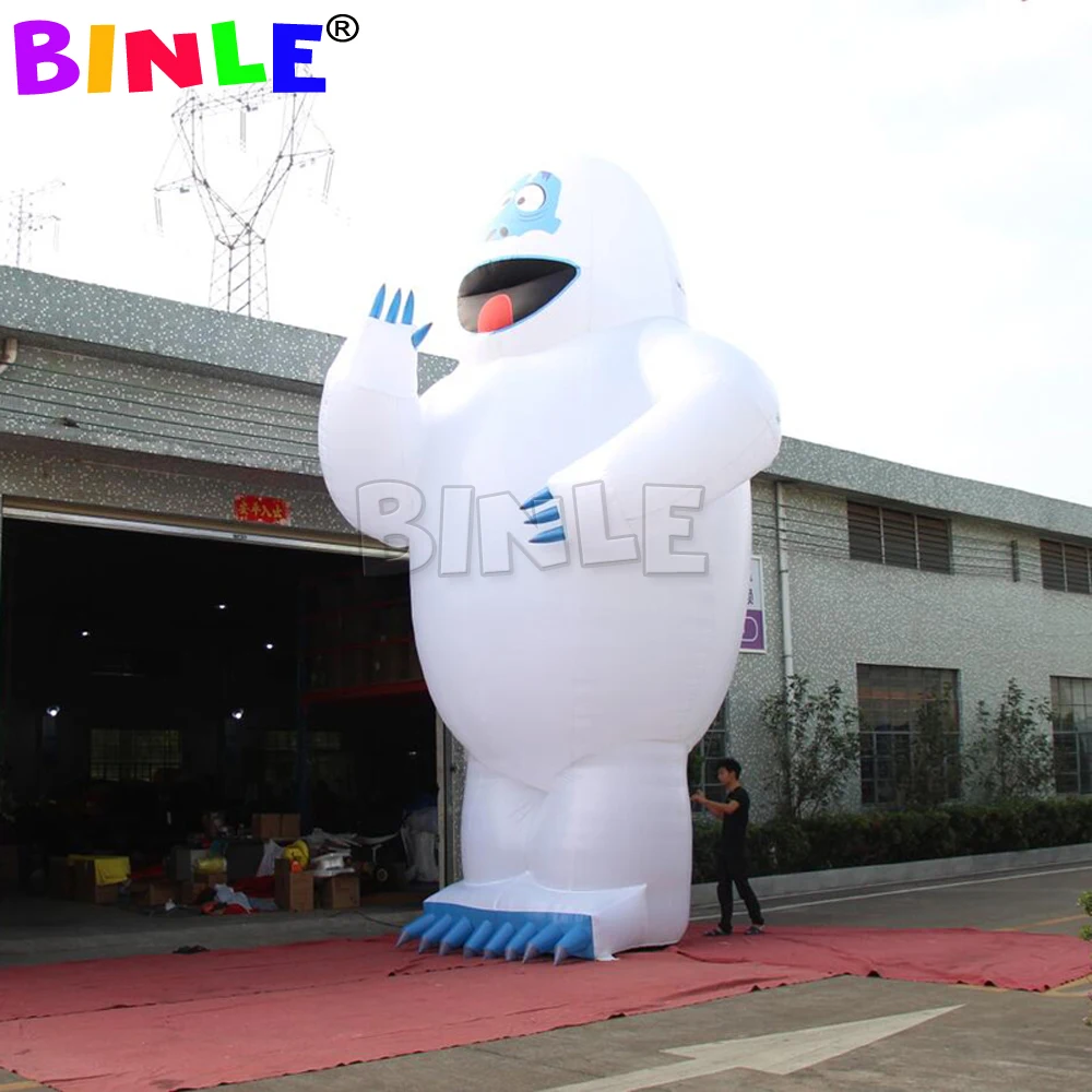 Airblown Led Lighting Giant Christmas Snowman/Inflatable White Man Decoration For Yard Or Home Decoration