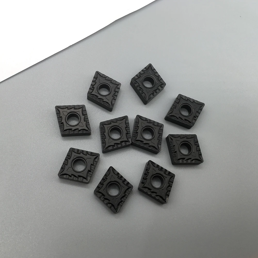 10PCS CNMG120408 CQ FT4125 ชิ้นส่วนเหล็กกล้า CNC โลหะเครื่องมือเครื่องมือหมุนภายนอกคาร์ไบด์แทรกสำหรับเครื่องกลึง