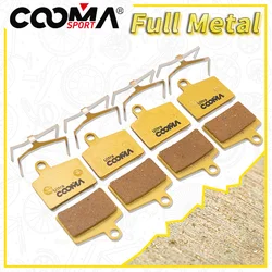4 Pairs, Bicycle Disc Brake Pads for Hayes Dyno, Stroker Ryde Caliper, Ultra Class, Full Metal