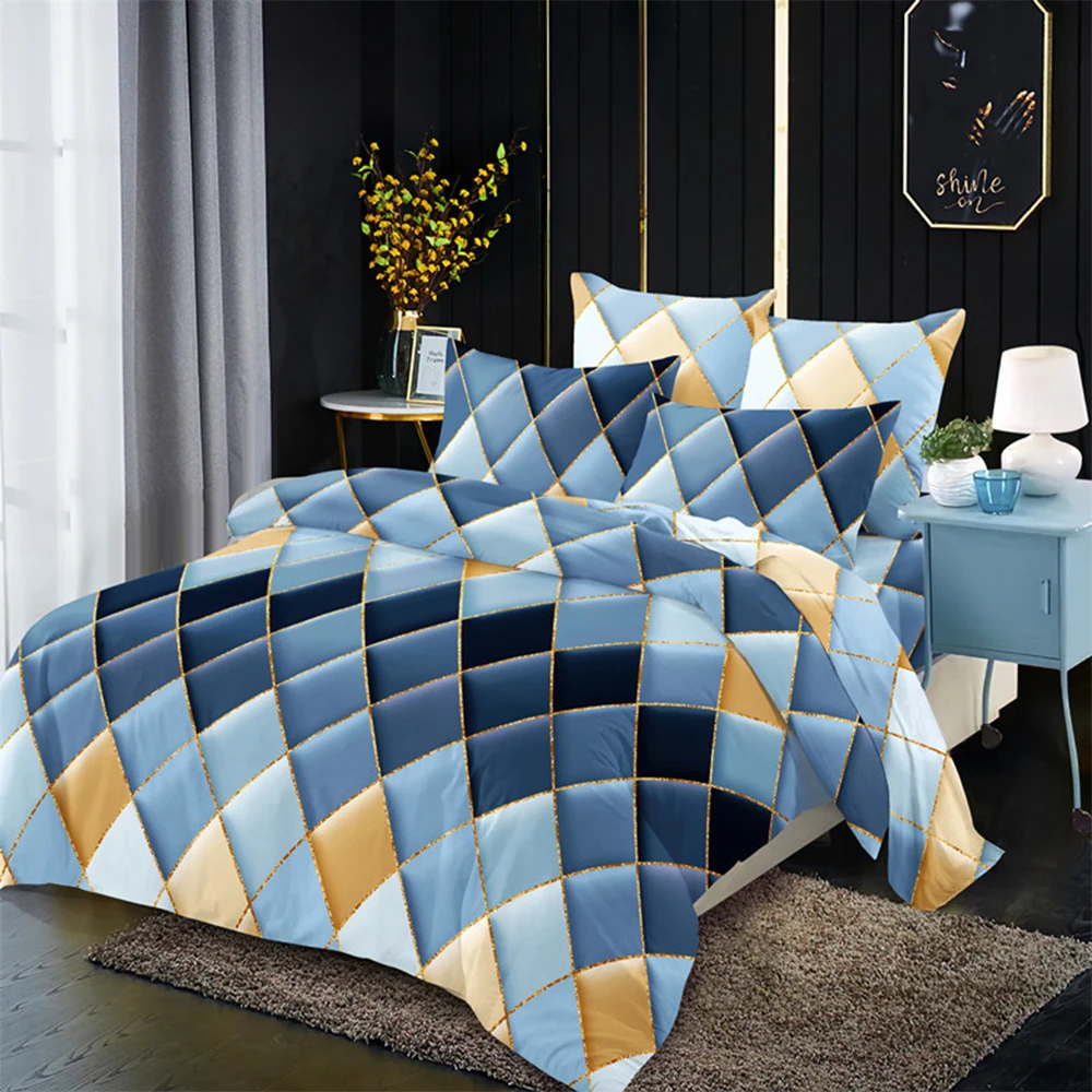 Bedding Set Deluxe Gentle Soft Duvet Cover with Wine Red Bedding Cover European Bedding Home Textile