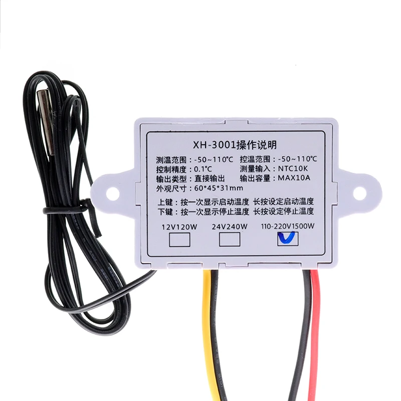 XH-W3001 Digital Thermostat High Precision Temperature Switch manufacturers thermostat humidity