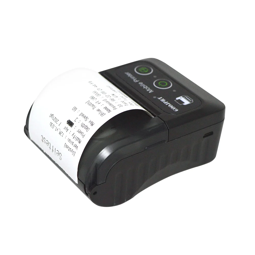 Mini Portable Bluetooth Thermal Receipt Printer Compatible With Mutil-ple System Suitable For POS Machine to Print Bill Printer