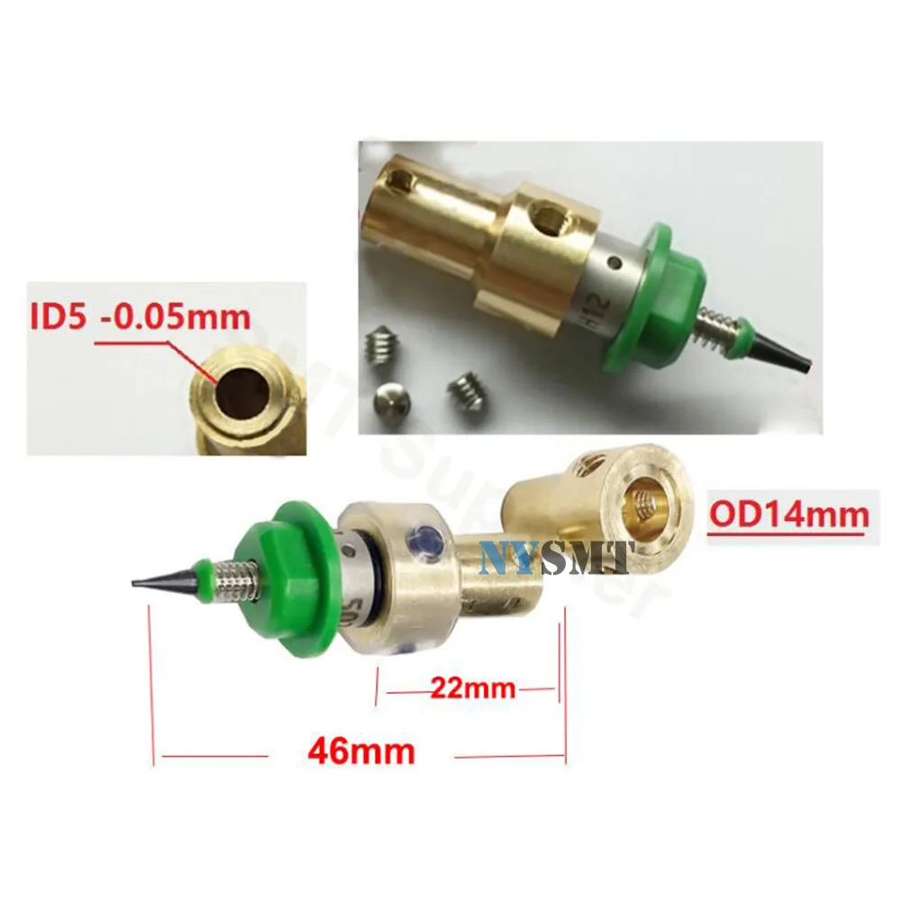 SMT DIY mounter connector JUKI Stepper motor double shaft rotary joint 503 504 nozzle Pick And Place Machine