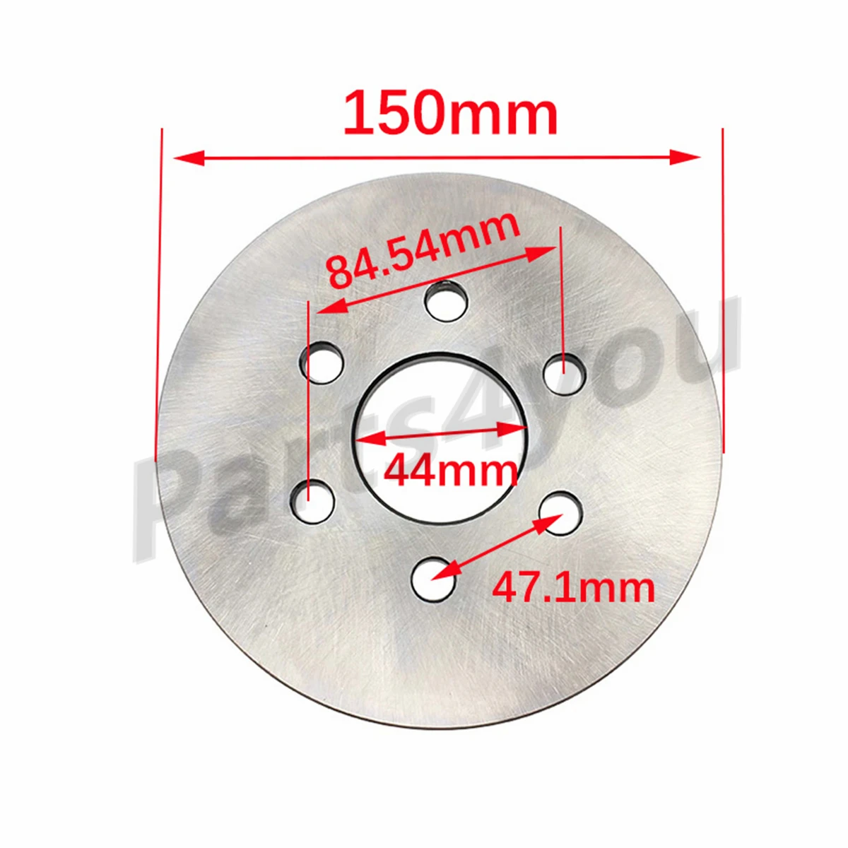 Rear Brake Disc for CFmoto 500 X5 U5 CF188 600 X6 U6 625 X-Lander Rancher RX510 530 Goes 520 525 625i 9010-080002