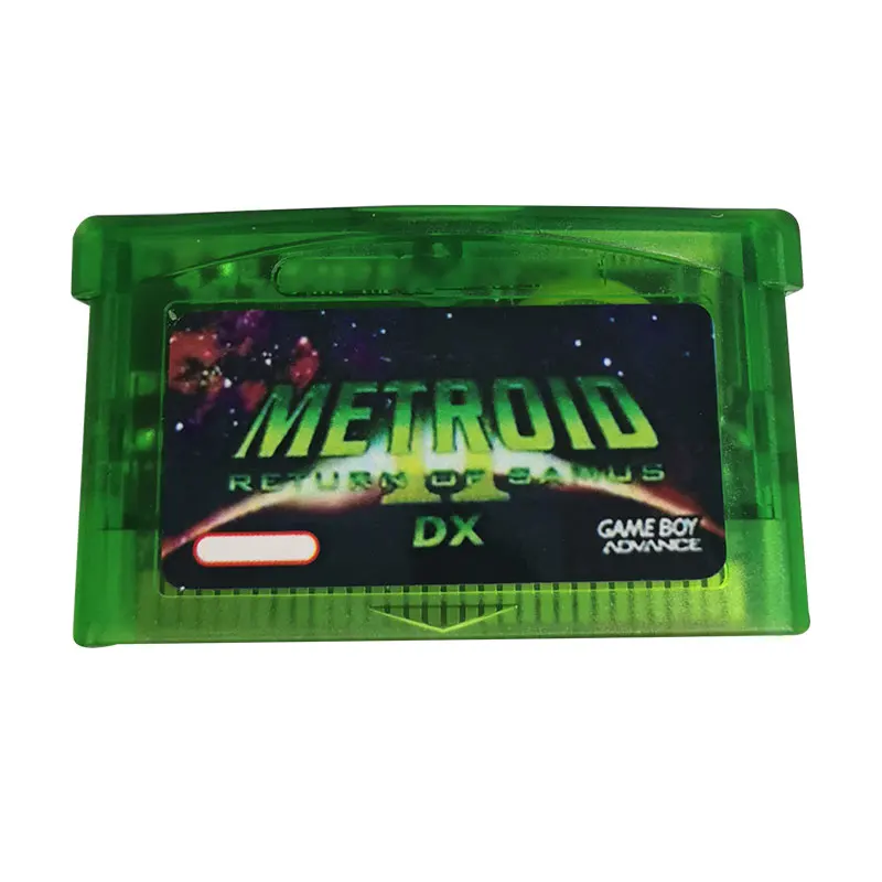 METROID 32 Bit Video Game Compilation Cartridge Console Card for English Language