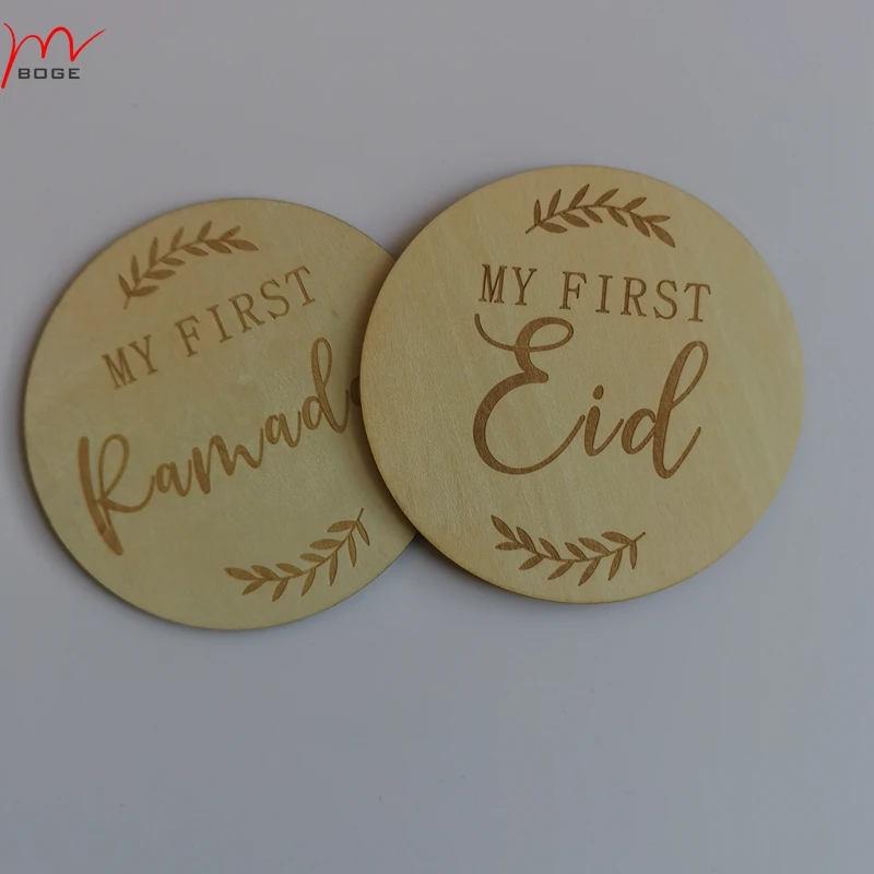 set of 20 my first Ramadan plaque Islamic milestone plaque baby gift Muslim baby milestone baby first Eid