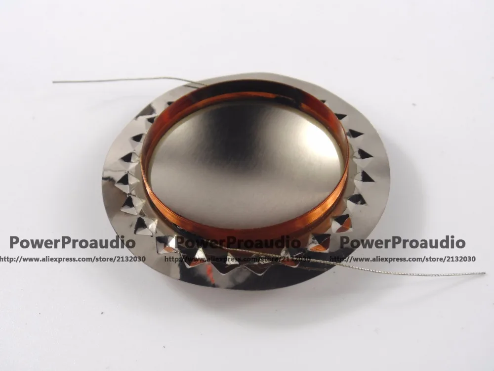 2pcs VC 34.5mm 34.4mm Replacement diaphragm voice coil  8 ohm