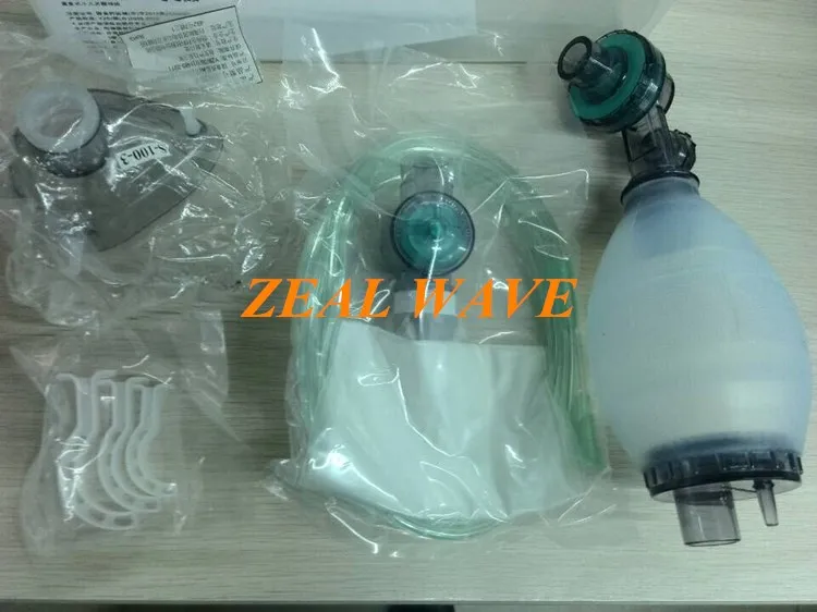 VADI Universal Silicone Children's Artificial Resuscitation Balloon Scalp Ball Simple Ventilator Machine S-660-12