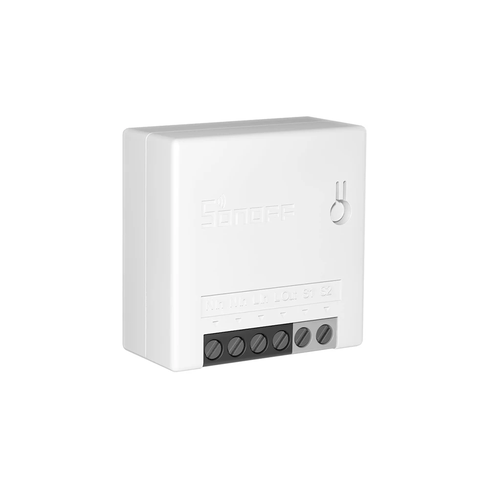 Смарт-переключатель Sonoff Mini R2 с поддержкой Wi-Fi и 2-сторонними модулями