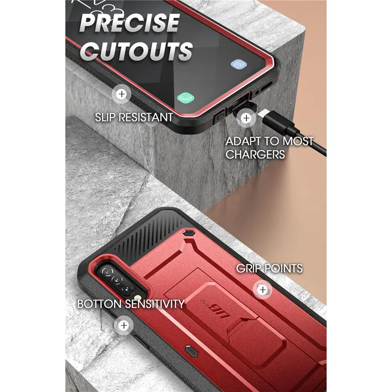 SUPCASE For Samsung Galaxy A50/A30s Case (2019) UB Pro Full-Body Rugged Holster Case with Built-in Screen Protector & Kickstand