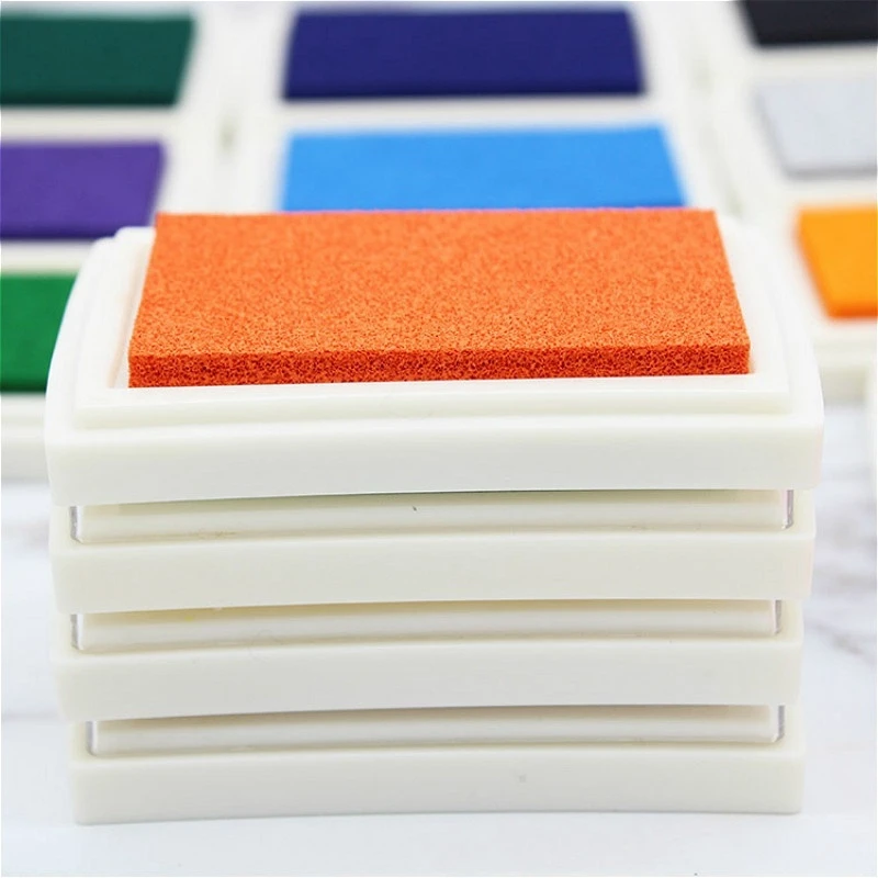 Journamm 15 Gradient Colors Inkpad for Stamps Scrapbooking Junk Journal Supplies Stationery Diary Wooden Stamp DIY Accessories