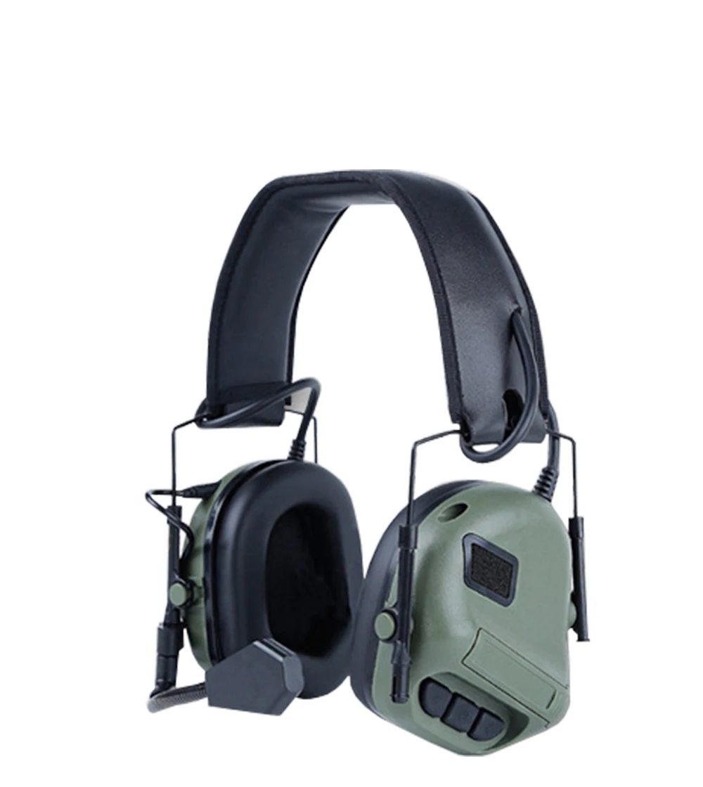소음 제거 전술 귀마개 헤드폰 헤드셋, 통신 사운드 픽업 소음 감소 사냥 야외 청력 보호기