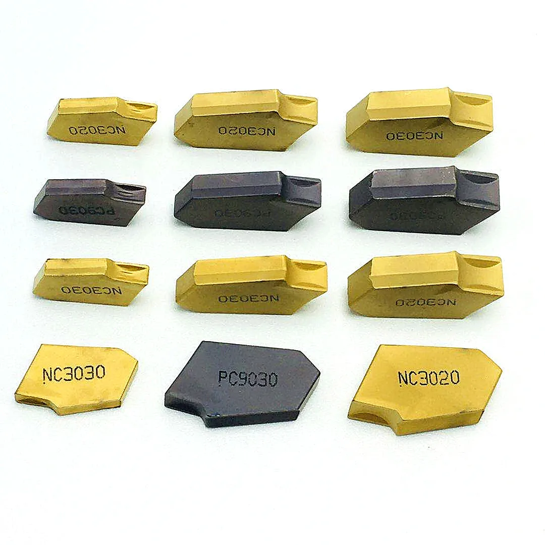 10PCS Grooving insert SP200 SP300 SP400 SP500 NC3020 NC3030 PC9030 Grooving carbide insert SP 300 Lathe tool Turning insert