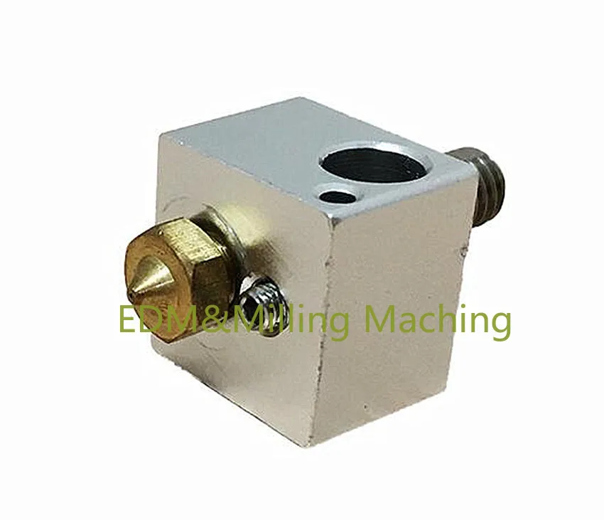 1PC Chất Lượng Cao Đầu Vòi Bằng Đồng 1.75/0.4Mm 3D Phụ Kiện Máy In Máy Đùn Vòi Phun 4.1MM Bền Mới