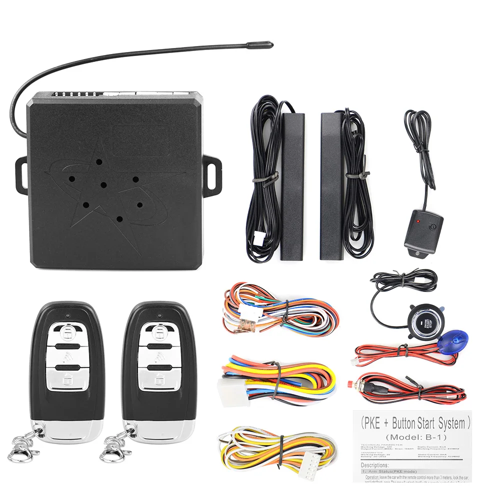 

Универсальная автомобильная сигнализация, дистанционный центральный дверной замок, противоугонное устройство, автомобильная система бесключевого доступа