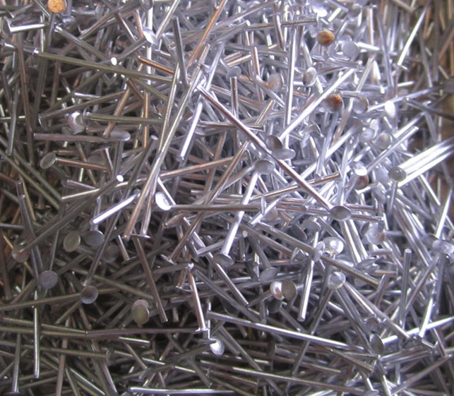 500pcs 20 25 30 40mm Aluminum gold and silver color Scalp needle round toe beaded pin crystal bead curtain crystal accessories